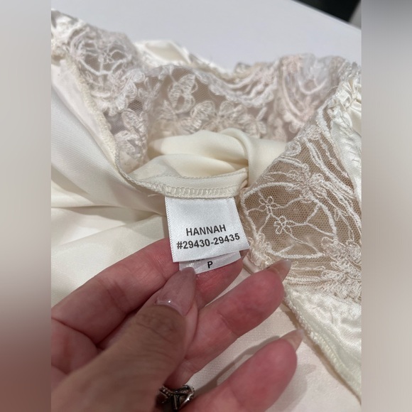 Jonquil by Diane Samandi  Bride Night gown and Robe ✨Size petit Small - Picture 6 of 16